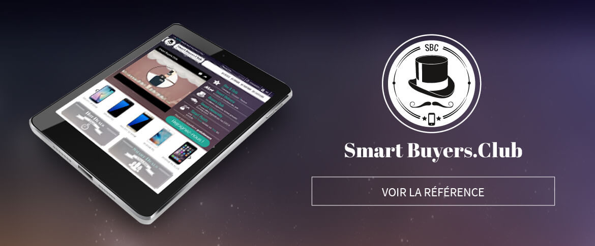 Référence e-commerce Prestashop Smart Buyers Club