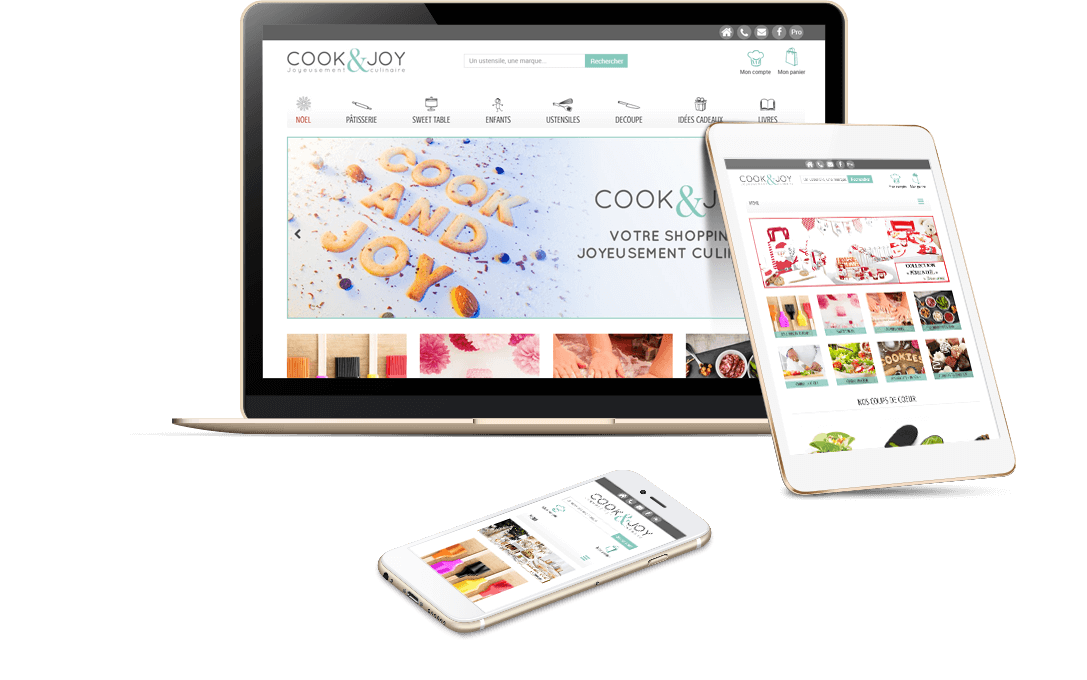 site e-commerce PrestaShop Cook & Joy