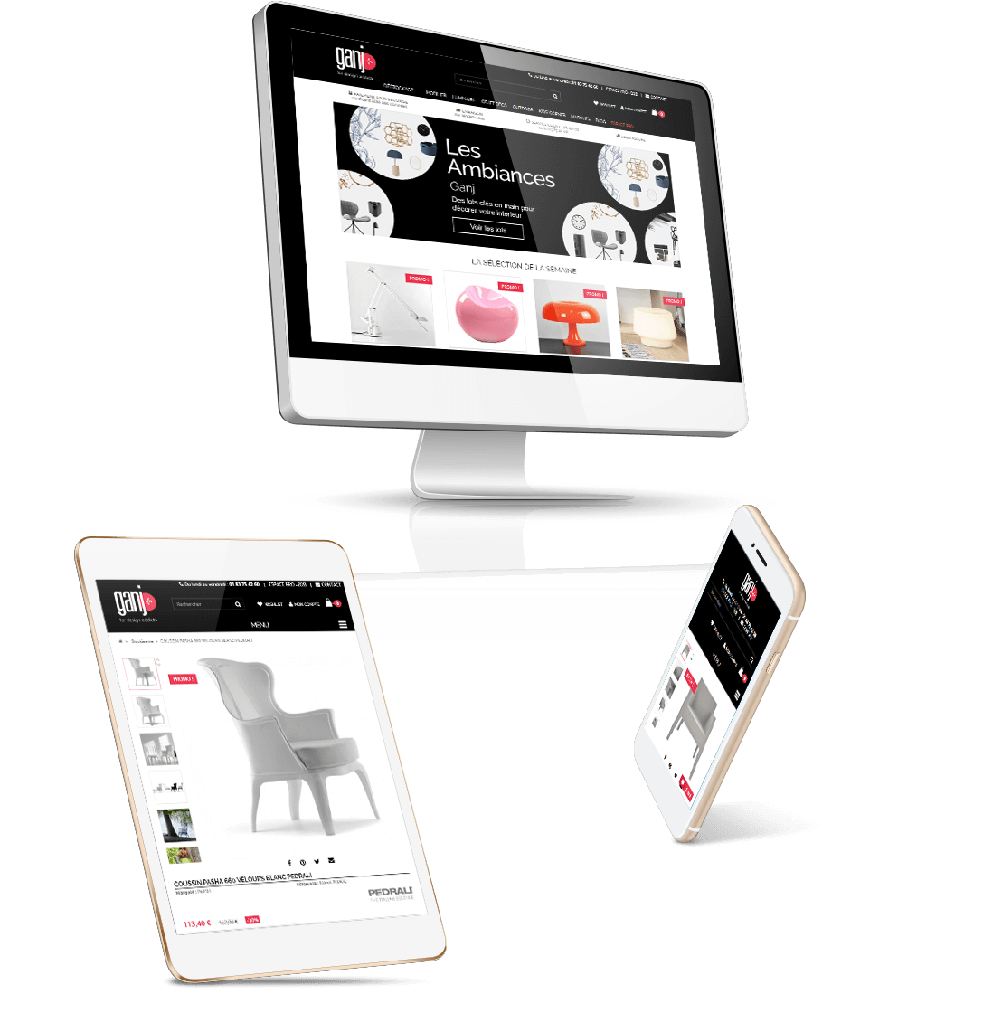 boutique prestashop meuble de designers