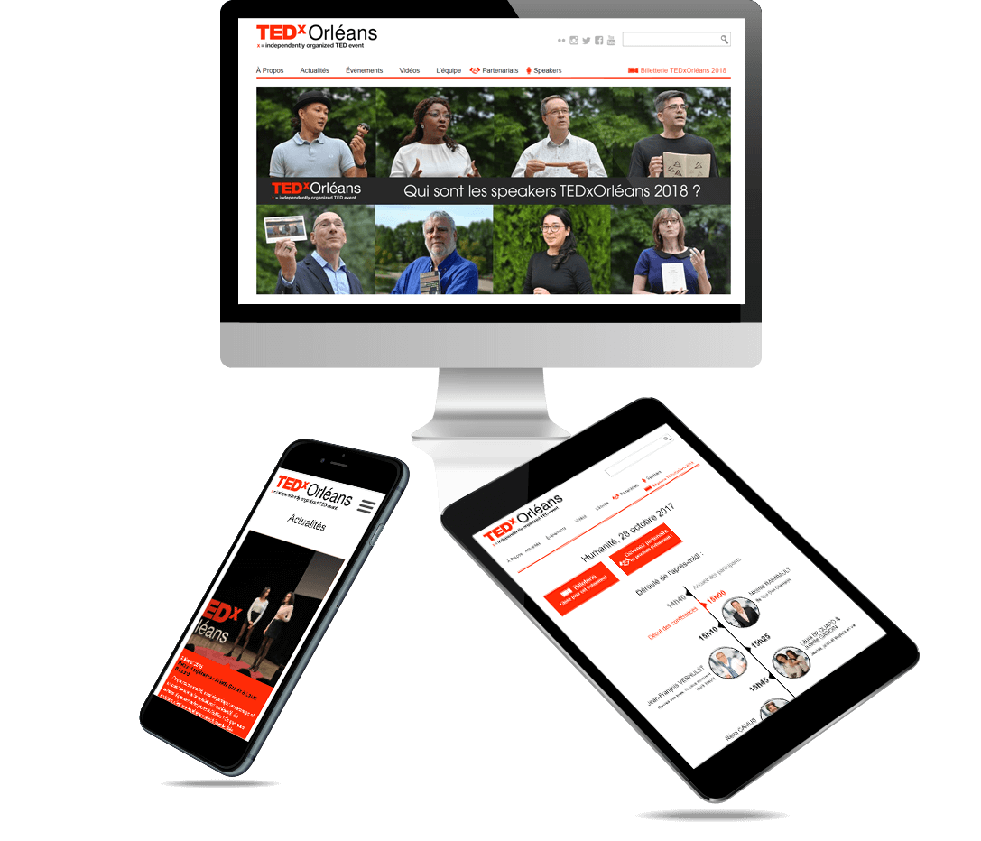tedX Orléans - réalisation Kiwik