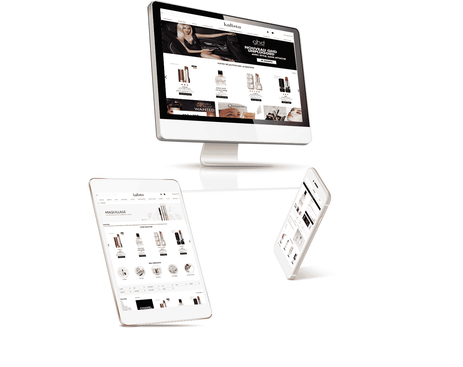 site e-commerce PrestaShop Kalista Parfums